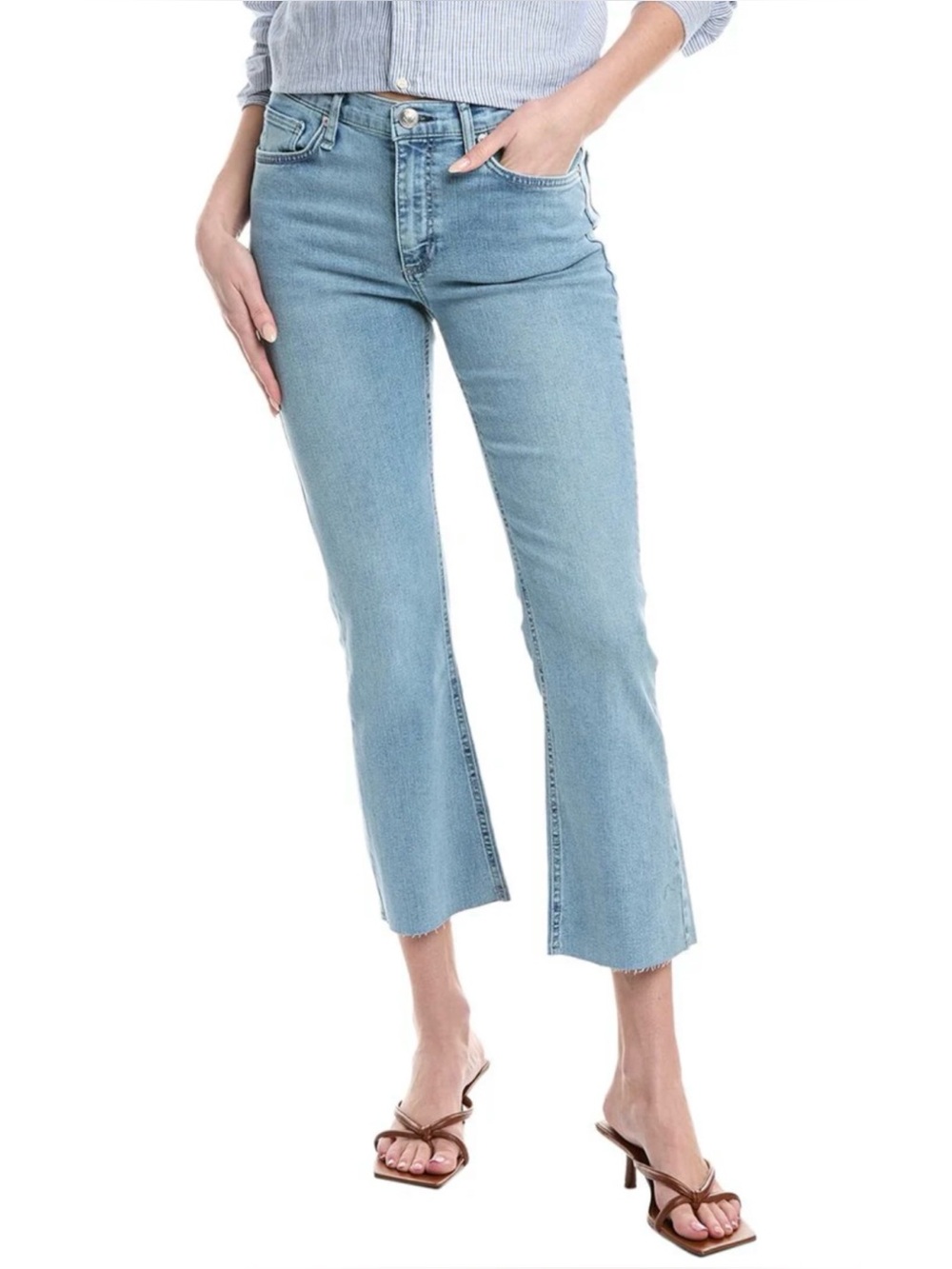 Rag & Bone Piper Mid-Rise Ankle Alturas Bootcut Jean